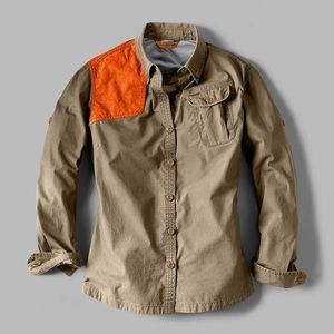 NEW Womens Eddie Bauer Safari Utility Shirt Sz. SM